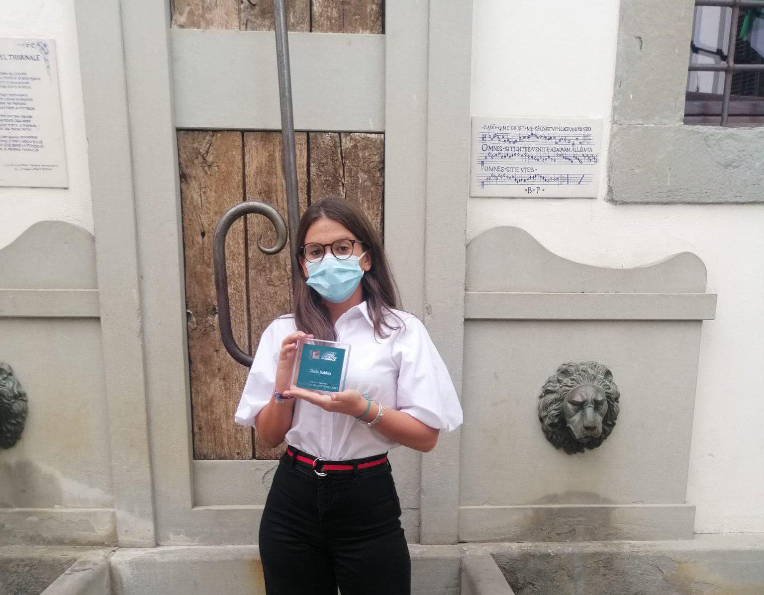 Copertina per La 17enne Giada Baldan di Ronchi dei Legionari vince il premio Città del Diario
